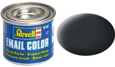 REV32109 - Peinture émail gris anthracite mat 14ml - 1