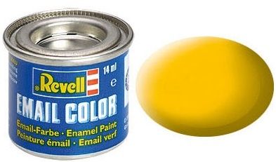 REV32115 - Peinture émail jaune mat 14ml - 1