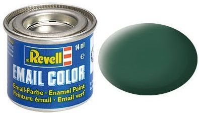 REV32139 - Peinture émail vert foncé mat 14ml - 1