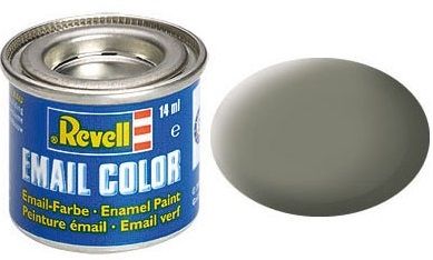REV32145 - Peinture émail vert olive mat 14ml - 1
