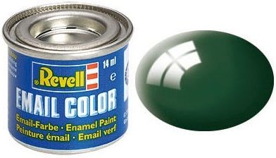 REV32162 - Peinture émail vert foncé brillant 14ml - 1