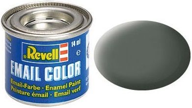 REV32166 - Peinture émail gris olive mat 14ml - 1