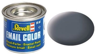 REV32177 - Peinture émail gris basalte mat 14ml - 1