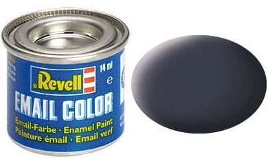 REV32178 - Peinture émail gris blindé mat 14ml - 1
