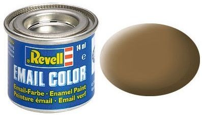 REV32182 - Peinture émail terre foncé mat RAF 14ml - 1