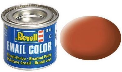 REV32185 - Peinture émail brun mat 14ml - 1