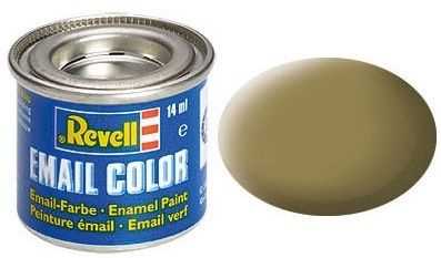 REV32186 - Peinture émail kaki mat 14ml - 1