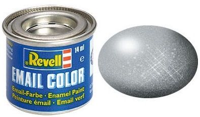 REV32190 - Peinture émail argent métal 14ml - 1