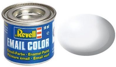 REV32301 - Peinture émail blanc satiné 14ml - 1