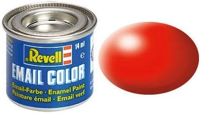 REV32332 - Peinture émail rouge fluo satiné 14ml - 1