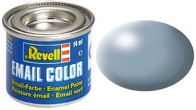 REV32374 - Peinture émail gris satiné 14ml - 1