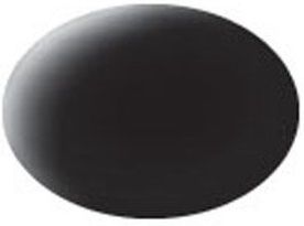 REV36108 - Peinture acrylique noir mat pot de 18 ml - 1