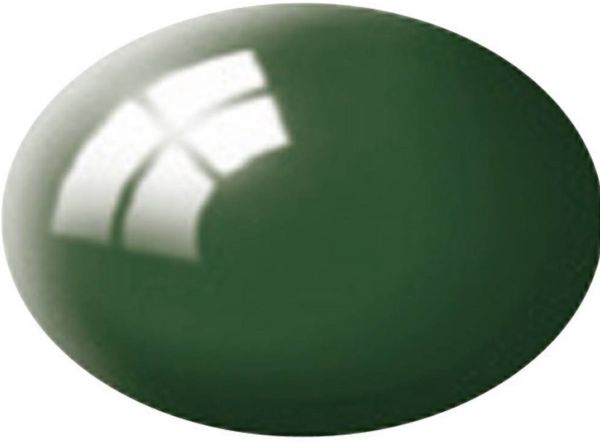 REV36162 - Peinture acrylique vert mousse brillant pot de 18 ml - 1