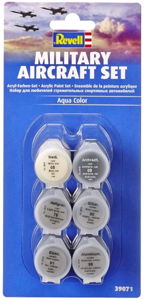 REV39071 - Peinture acrylique Military Aircraft Set 6 couleurs pot de 5ml - 1