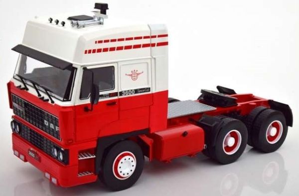 RK180093 - DAF 3600 Space Cab 1986 Rouge et blanc - 1