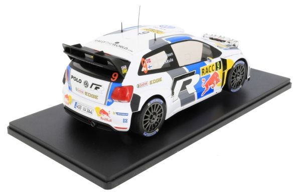 Miniature VOLKSWAGEN POLO R WRC #9 Rallye Catalunya 2013 IXOMODELS