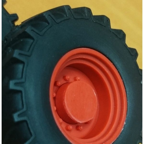Miniature 2x Roue arrière tracteur rouge 61mm ARTISAN32 ART04272R Miniature 2x Roue arrière tracteur rouge 61mm ARTISAN32 ART04272R