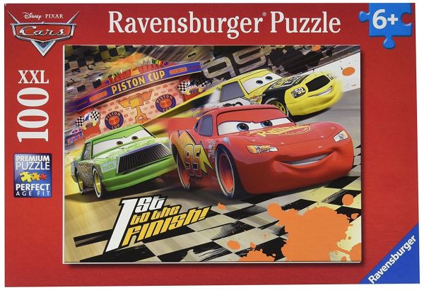 RAV10849 - Puzzle - 100 Pièces - Cars - 49 x 36 cm - 1