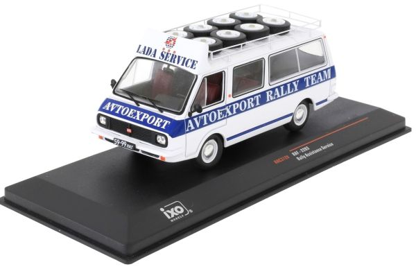 IXORAC372X - RAF 2203 rallye services transporter 1984 – AUTOEXPORT LADA rallye team - 1