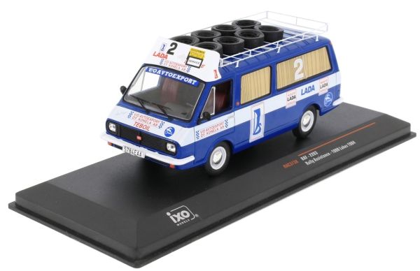 IXORAC373X - RAF 2203 rallye services transporter 1984 – LADA rallye team - 1