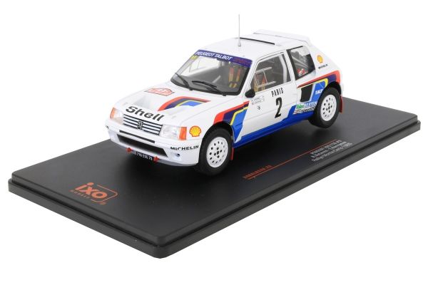 IXO24RAL024A - PEUGEOT 205 T16 #2 Rallye Monte Carlo 1985 A.VATANEN / T.HARRYMAN - 1
