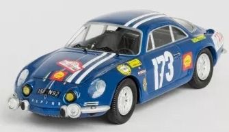 TRORRAL132 - RENAULT-ALPINE A110 #173 TAP Rallye 1968  G.HOUEL / J.GOSSELIN - 1