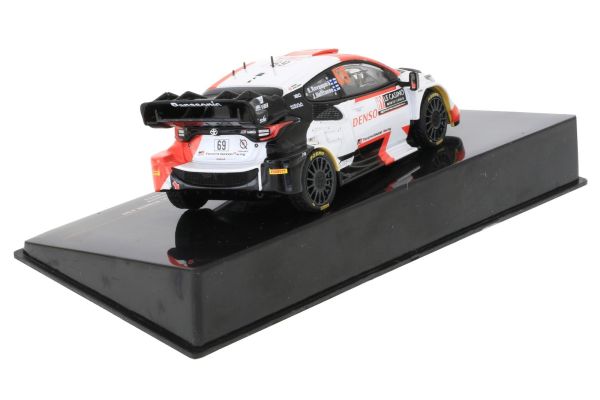 Miniature Skid 1/43 Toyota Corolla WRC – Monte-Carlo 2000, Modèle De Collection
