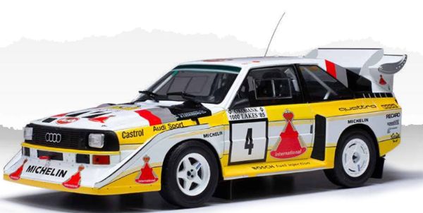 IXO18RMC161A.22 - AUDI Sport Quattro S1 E2 #4 1000 Lakes Rallye 1985 S.BLOMQVIST / B.CEDERBERG - 1