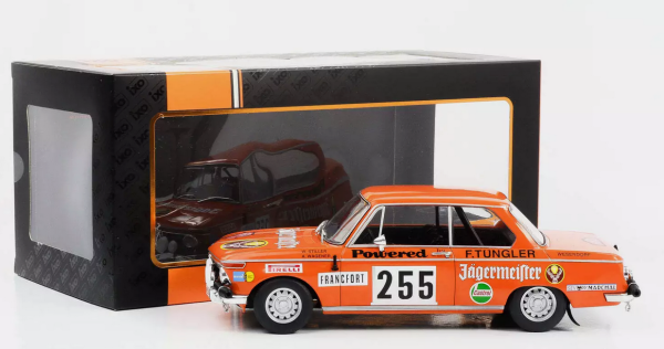BMW 2002 Jagermeister #255 Rallye WM Monte-Carlo 1973 W.STILLER