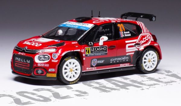 IXORAM887.22 - CITROEN C3 #21 Rallye de Monte Carlo 2023 Y.ROSSEL / A.DUNAND - 1