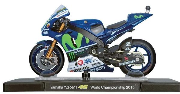 MAGROSSI1002 - YAMAHA YZR-M1 Valentino ROSSI #46 Wolrd Champion 2015 - 1