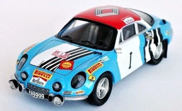 TRORRPL01 - RENAULT-ALPINE A110 #1 Rallye de Pologne 1974  S.ZASADA / E.ZASADA - Limitée à 150ex. - 1