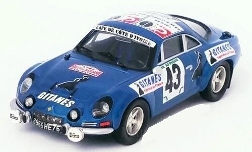 TRORRFR14 - RENAULT-ALPINE A110 #43 Rallye de Bandama 1974 S.MEHTA / M.DOUGHTY - 1