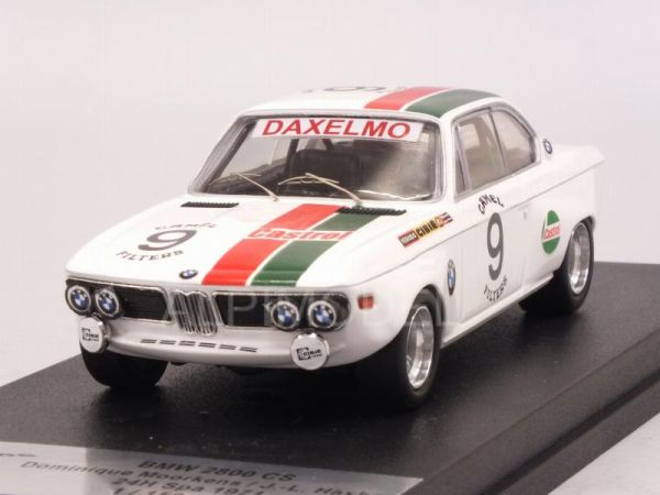 TRORRBE16 - BMW 2800 CS #9 24H SPA 1971 D.MOORKENS / J-L. Haxhe – Limitée à 150 ex. - 1
