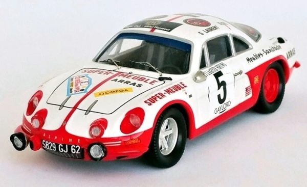 TRORRBE47 - RENAULT-ALPINE A110 #5 Rallye d'Ypres 1973 S.LAURENT / P.HAMMELRATH - Limitée à 150ex - 1