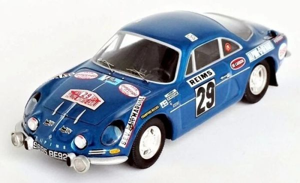 TRORRFR49 - RENAULT-ALPINE A110 #29 Rallye de Monte Carlo 1972  J.HENRY / G.DI NICOLA - Limitée à 150ex. - 1