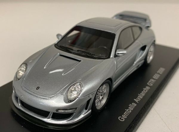 SPAS0707 - PORSCHE Gemballa avalanche GTR 650 2006 argent - 1