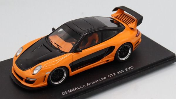 SPAS0718 - GEMBALLA GTR 650 2007 Orange et Noir - 1