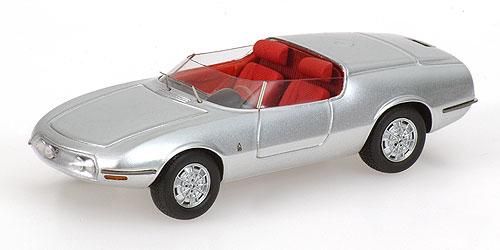 SPAS1302 - ABARTH 1000 GT Spider Pininfarina 1964 Argent - 1