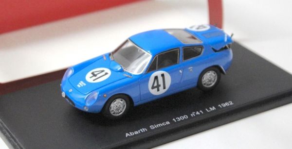 SPAS1305 - ABARTH 1300 Simca 1300 #41 24h du Mans 1962 R. de Lageneste/ J. Rolland - 1