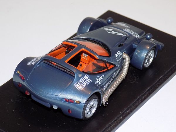 Miniature Spark 1/43 - Gillet Vertigo Streiff 2002 - Gris Foncé - Record Du Monde - Neuve