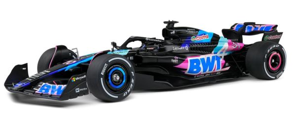 SOL1811003 - ALPINE A524 Présentation F1 E.OCON 2024 bleu - 1