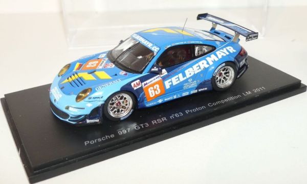 SPAS3421 - PORSCHE 997 GT3 RSR Proton Competition #63 24H Le Mans 2011 H.Felbermayr/Jr & Sen/C.Ried - 1