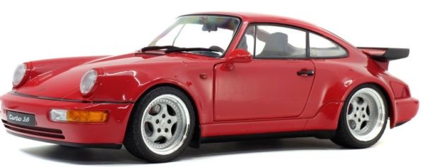 SOL1803402 - PORSCHE 964 Turbo 3.6 Rouge 1990 - 1