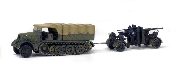 SOL7200202 - FAMO SD.KFZ. 9 avec FLAK 36/37 88MM - ALLEMAGNE 1945 - 1