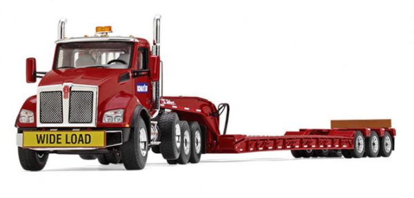 FIGE50-3392A - KENWORTH T880 avec porte engins 3 essieux KOMATSU - 1