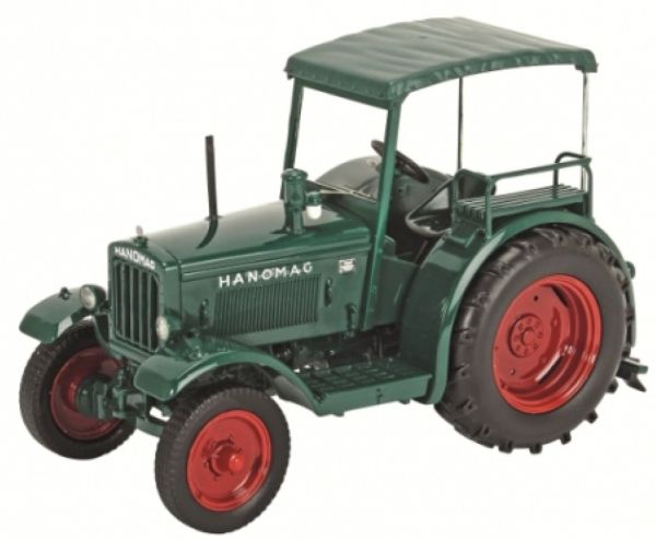 SCH8992 - HANOMAG R40 vert avec cabine - 1