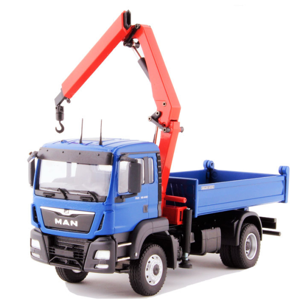 CON77165/02 - MAN TGS M Euro 6 4x2 benne avec grue - 1