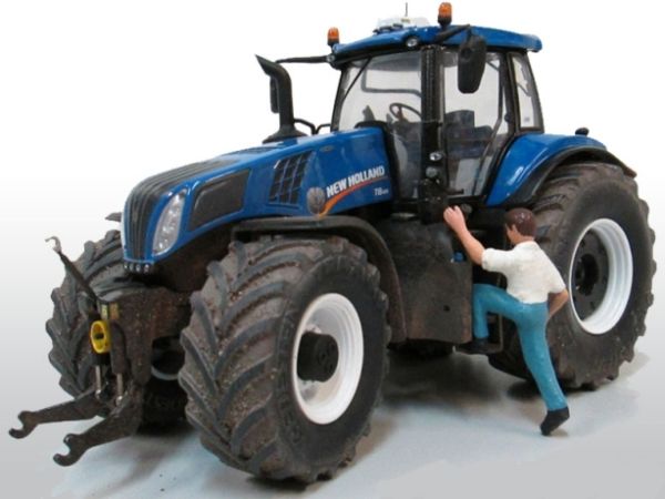 MAR1707/01 - NEW HOLLAND T8.435 pneus VREDESTEIN Version Salie - 1