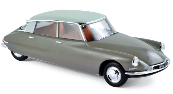 NOREV181481 - CITROEN DS 19 1959 Marron Glace & Blanc - 1